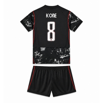 Billige Fotballdrakt Canada Ismael Kone #8 Replika Bortedraktsett Barn VM 2026 Kortermet (med bukser)